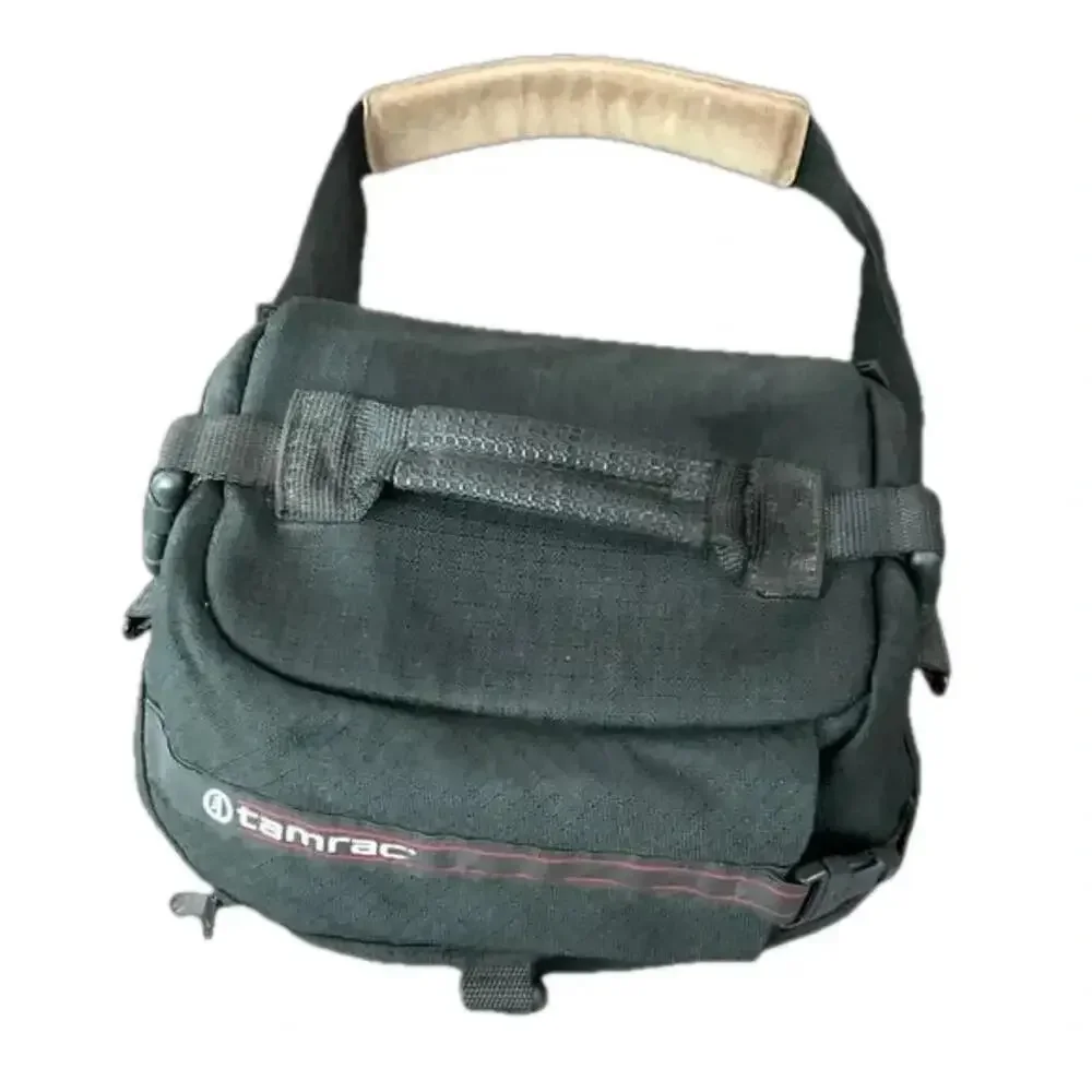 Tamrac Camera Bag Case Canvas Adjustable Shoulder Strap Divider